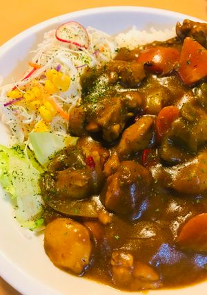 Xブレンド中辛●ピーマンチキンカレー-レシピのメイン写真