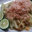 焼きナスすだち添え