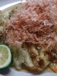 焼きナスすだち添え-レシピのメイン写真