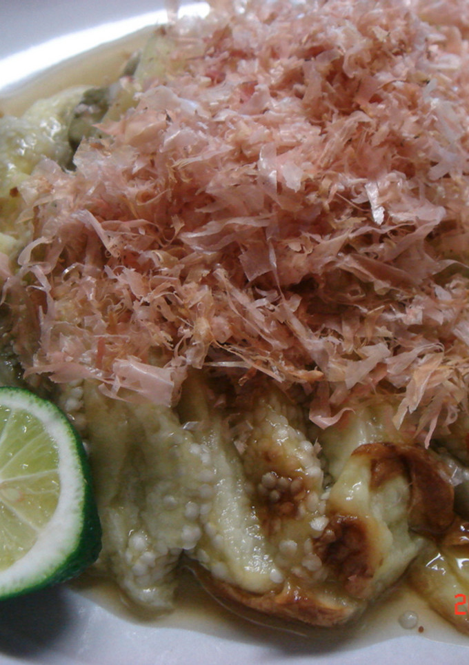 焼きナスすだち添え-レシピのメイン写真