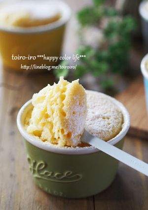 電子レンジで1分加熱★チーズ蒸しパン-レシピのメイン写真