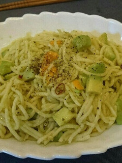 アボカドのジェノベーゼパスタ-レシピのメイン写真