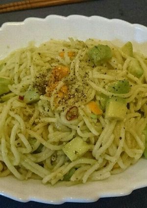 アボカドのジェノベーゼパスタ-レシピのメイン写真