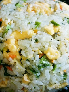 かぶの葉としらす☆卵ふんわり炒飯-レシピのメイン写真