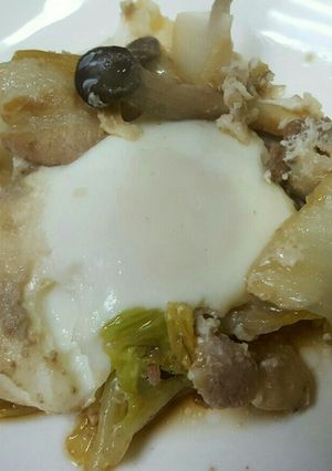 超簡単!!白菜の卵蒸し-レシピのメイン写真