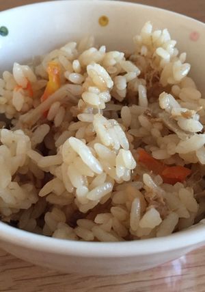 ツナ缶とめんつゆで炊き込みご飯-レシピのメイン写真