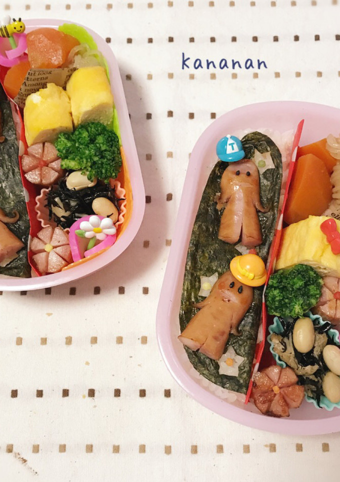 ソーセー人弁当 幼稚園-レシピのメイン写真