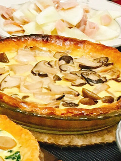 きのこのキッシュ-レシピのメイン写真