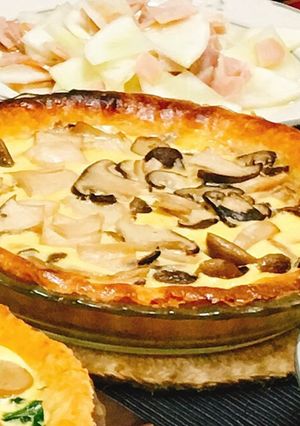 きのこのキッシュ-レシピのメイン写真