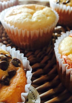生クリームでカップケーキ♪-レシピのメイン写真