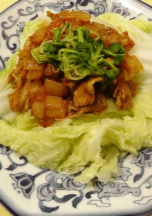 白菜のチリソース風味☆あつあつをどうぞ☆-レシピのメイン写真