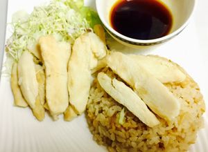 コンビニ食材で簡単に本格カオマンガイ-レシピのメイン写真