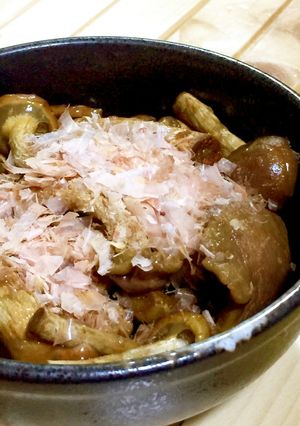 超簡単！おつまみ◎なめこをわさび醤油で-レシピのメイン写真