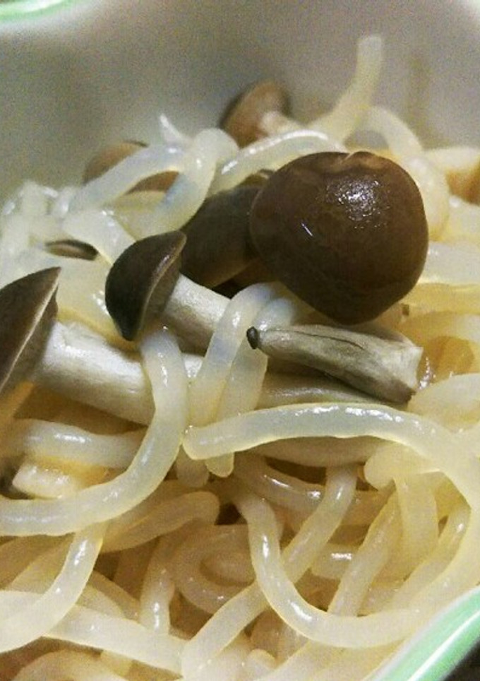 しらたきとしめじの簡単副菜！-レシピのメイン写真