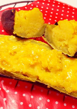 皮ごとスイートポテト(皮なしでもできる)-レシピのメイン写真