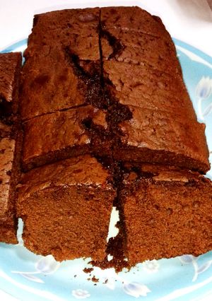 チョコレートケーキ(ティッシュ箱サイズ)-レシピのメイン写真