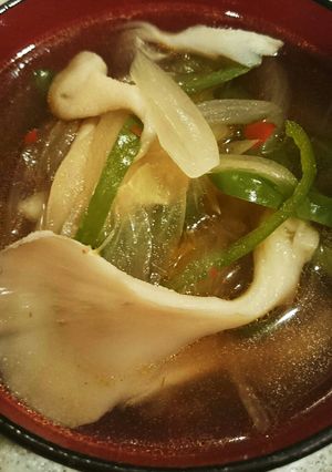 舞茸のピリ辛中華スープ-レシピのメイン写真