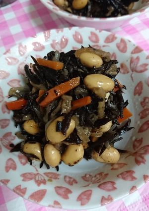 副菜。ひじきと切り干し大根煮-レシピのメイン写真