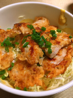 簡単★フライパンで、豚ロースの天丼★★★-レシピのメイン写真