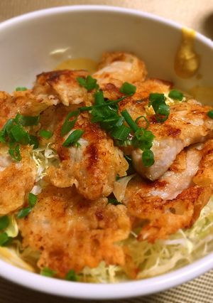 簡単★フライパンで、豚ロースの天丼★★★-レシピのメイン写真