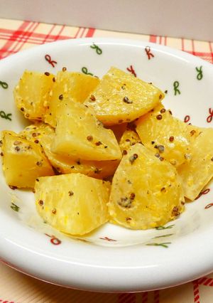 じゃがいもの味噌マスタード和え♪-レシピのメイン写真