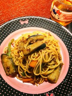 麻婆茄子のパスタ 通称茄子スパ★-レシピのメイン写真