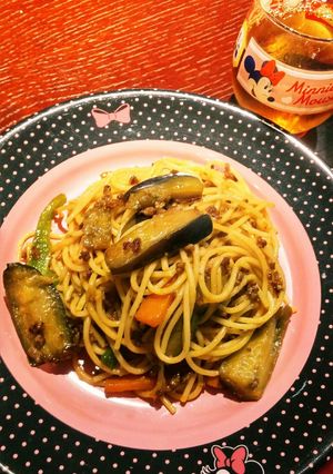 麻婆茄子のパスタ　通称茄子スパ★-レシピのメイン写真