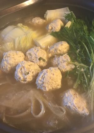 我が家のもりもり鶏団子鍋-レシピのメイン写真