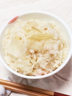 大根と油揚げの炊き込みご飯★-レシピのメイン写真