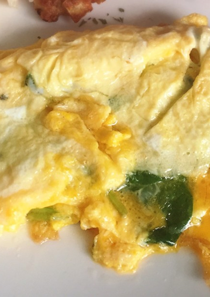 とろ〜り美味しいほうれん草のオムレツ-レシピのメイン写真