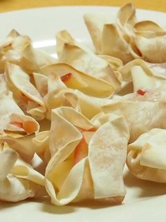超簡単☆餃子の皮でアップルパイ-レシピのメイン写真