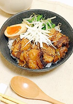 圧力鍋☆箸で崩れるとろっとろの豚の角煮☆-レシピのメイン写真