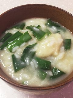 味噌おかゆ 味噌おじや 団子入り-レシピのメイン写真