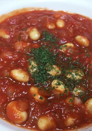 ♡簡単に美味しく♡大豆のトマト煮込み♡-レシピのメイン写真