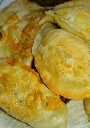 餃子の皮でカボチャ♪-レシピのメイン写真