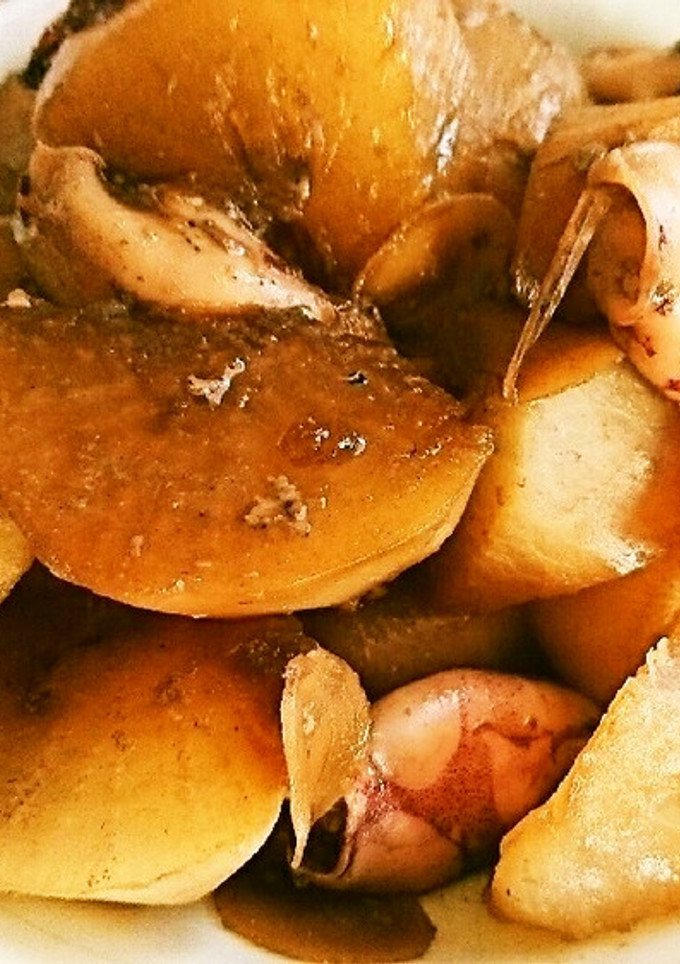 小いかと大根の生姜煮-レシピのメイン写真