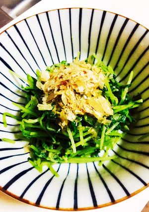 簡単！一品☆豆苗のからし和え☆-レシピのメイン写真