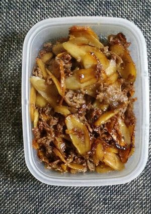 牛肉とゴボウのしぐれ煮-レシピのメイン写真