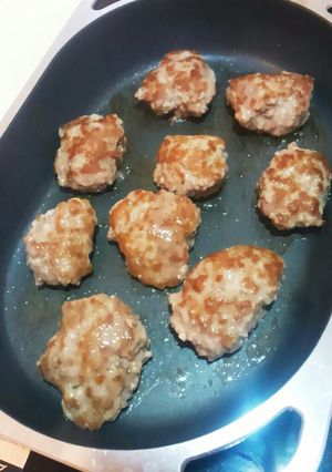 離乳食後期～完了期　牛ひき肉ハンバーグ-レシピのメイン写真