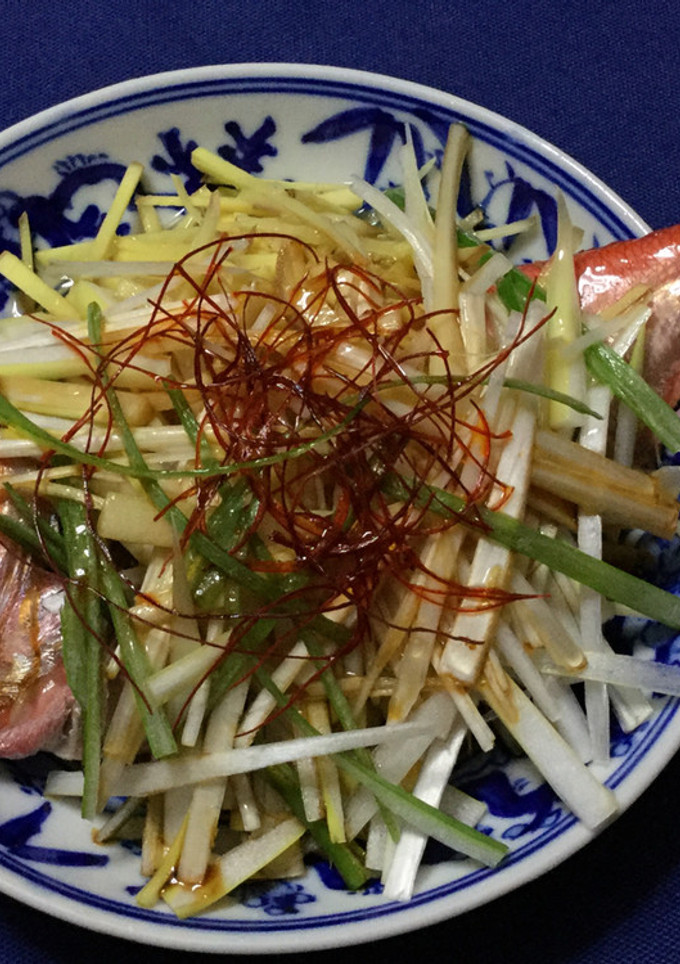 金目鯛の酒蒸し☆中華風-レシピのメイン写真