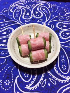 お弁当に!くるくるきゅうりwithハム-レシピのメイン写真