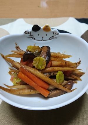 きんぴらごぼう-レシピのメイン写真