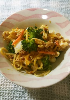 ミートスパサラダ-レシピのメイン写真