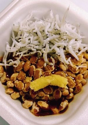 納豆にはしらす生姜☆究極の食べ方簡単旨い-レシピのメイン写真