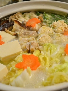 鶏鍋*鶏ナンコツ団子入り-レシピのメイン写真