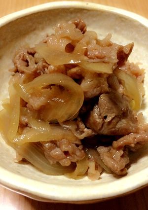 牛丼や肉うどんに☆-レシピのメイン写真