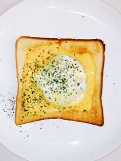 美味しい朝食♪エッグベネディクトトースト-レシピのメイン写真