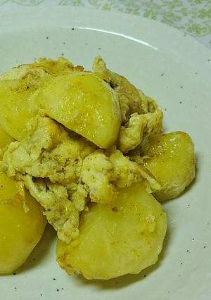 カレーポテトエッグ-レシピのメイン写真