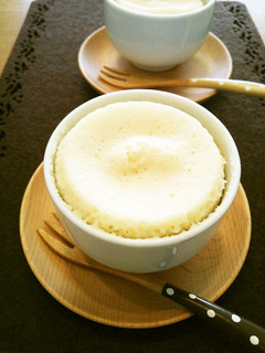 レンジで簡単☆ホワイトカップケーキ-レシピのメイン写真