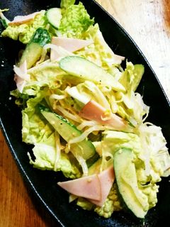 白菜ともやしのコチュマヨサラダ-レシピのメイン写真